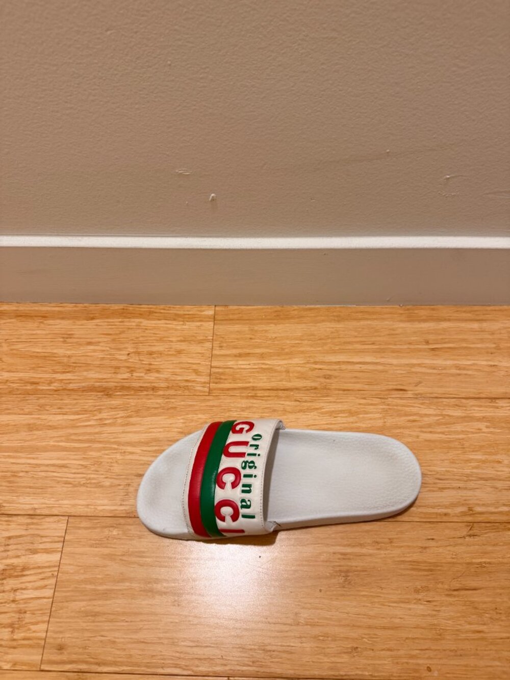 Gucci slides size 10 original logo - Picture 5 of 8